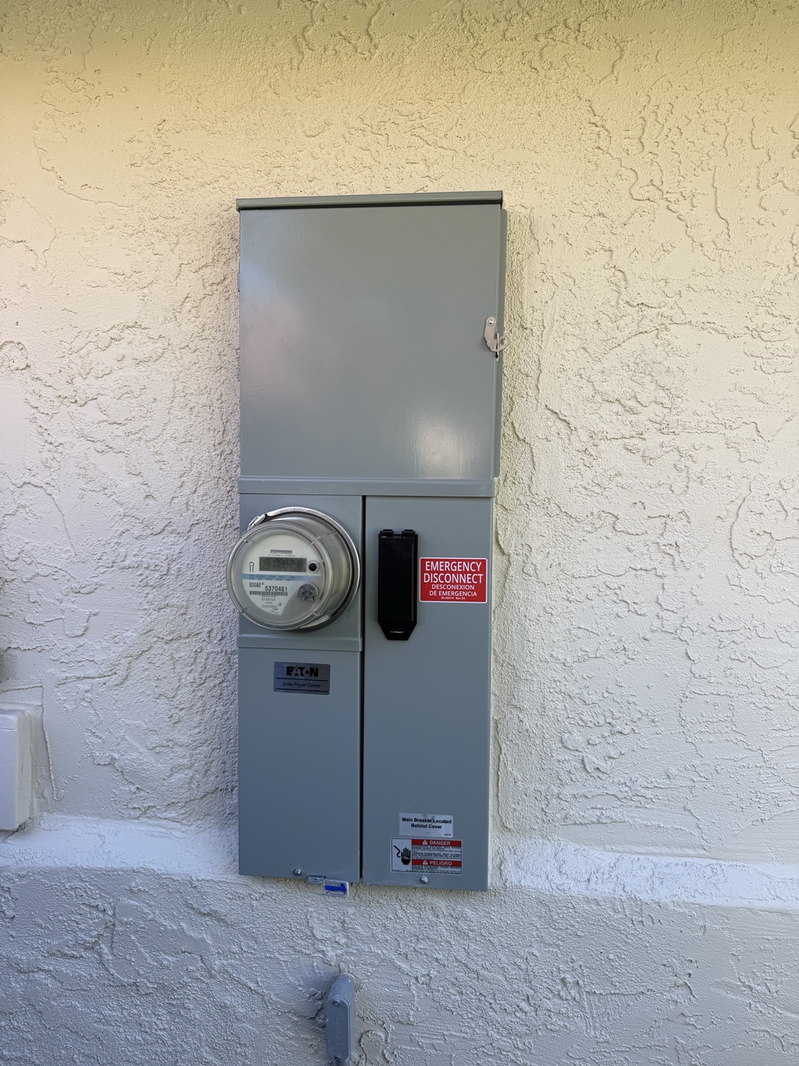 After: new 125 amp electrical panel installation